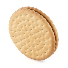 Sandwich biscuits with chocolate filling