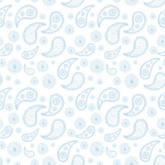 Indian paisley seamless pattern © Yuzach
