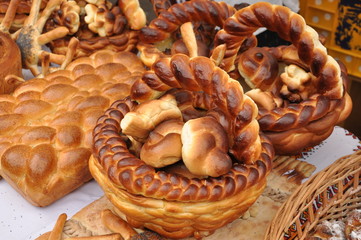 bread,  bread festival, bakery, bread basket, bread pottle