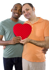  black male with older gay lover on Valentines Day