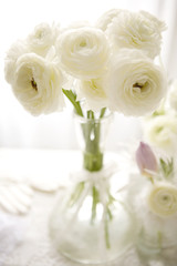white buttercups