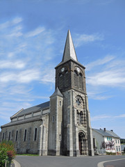 Fototapeta na wymiar Eglise de Prondines (63)