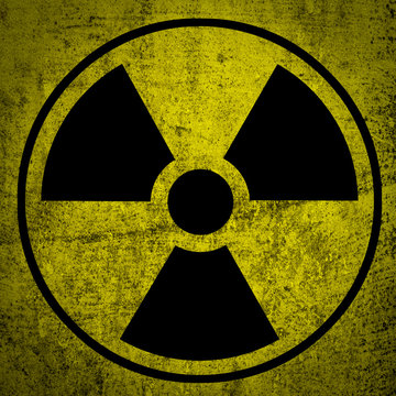 Ionizing radiation hazard symbol.