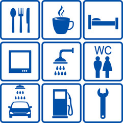 automotive road signs