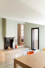 Beautiful modern house, view dining room