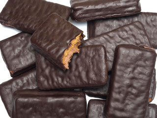 Chocolate sandwich biscuit