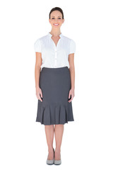 Fototapeta premium Smiling businesswoman posing