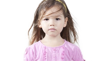 Portrait of angry girl © Radarani