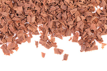 Grated chocolate.