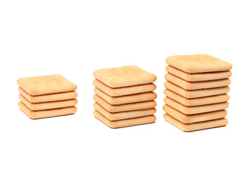 Stakes saltine soda cracker.
