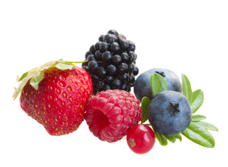 Mix of fresh berries