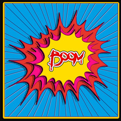 Comic Book Expressions Vector illustration Art