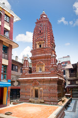 Mahabuddha temple in Patan, Kathmandu, Nepal.