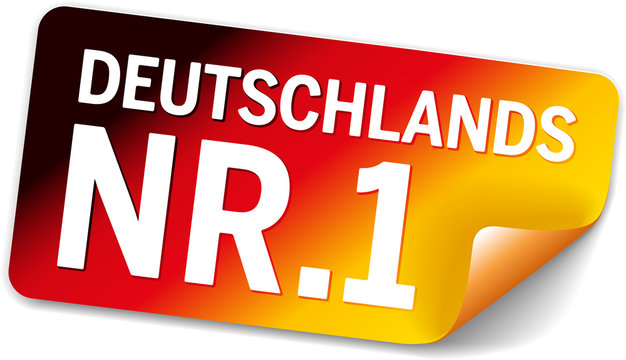 Label Schwarzrotgold - Deutschlands Nr.1