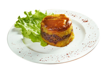 Meat pudding