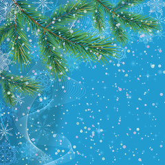 Fototapeta na wymiar Christmas holiday background