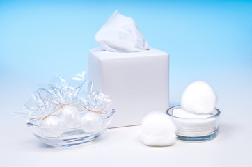 Hygiene, Peelingkugel und Watte 6