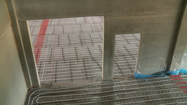 Fu&szlig;bodenheizung Konstruktion