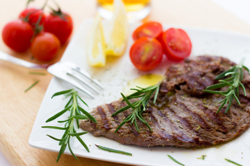 Veal steaks