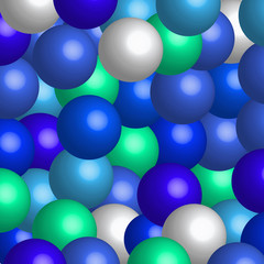 Colored 3D Bubbles