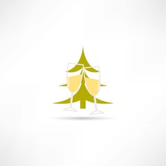 Fototapeta premium christmas icon