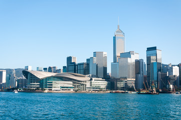 Obraz premium Hong Kong Skyline