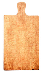 Traditional rustic wooden cutting board