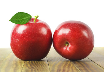 red apple