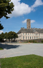 Fototapeta na wymiar Jardin de l'Evêché de Limoges