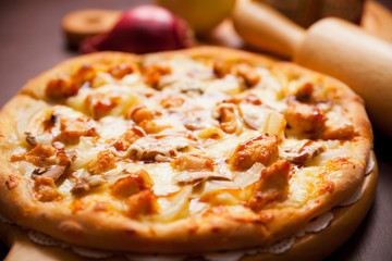 Beef pizza