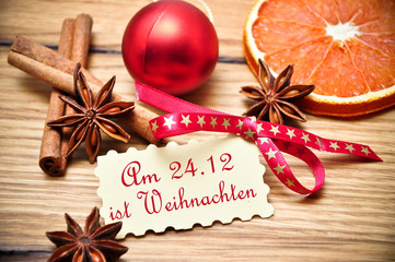 24.12 ist Weihnachten