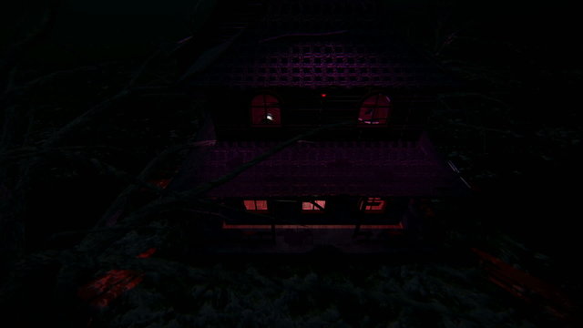 Flying in a haunted house