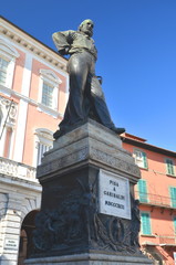Pomnik i plac Giuseppe Garibaldiego w Pizie, Włochy