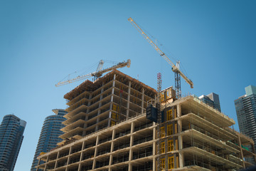 Condo construction site