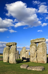 Stonehenge prehistoric stone monument near Salisbury, Wiltshire