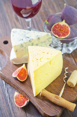 cheese and figs