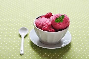  Raspberry ice cream