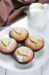 Diet muffins with bran