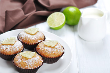 Diet muffins with bran