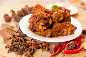soy sauce pork ribs