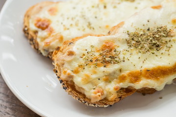 grilled ham and cheese sandwich