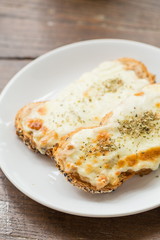 grilled ham and cheese sandwich
