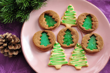 Tannenbaum Plätzchen