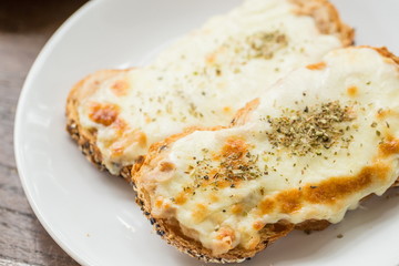 grilled ham and cheese sandwich