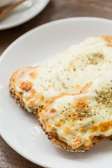 grilled ham and cheese sandwich