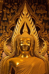 golden buddha statue