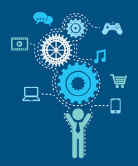 Obraz premium connectivity