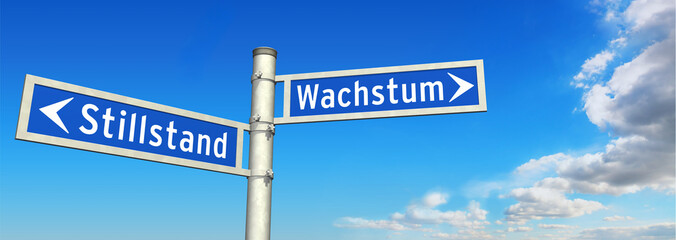 Stillstand oder Wachstum