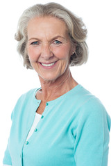 Portrait of a smiling senior woman