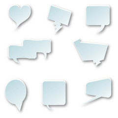 Vector Set Speech Bubbles